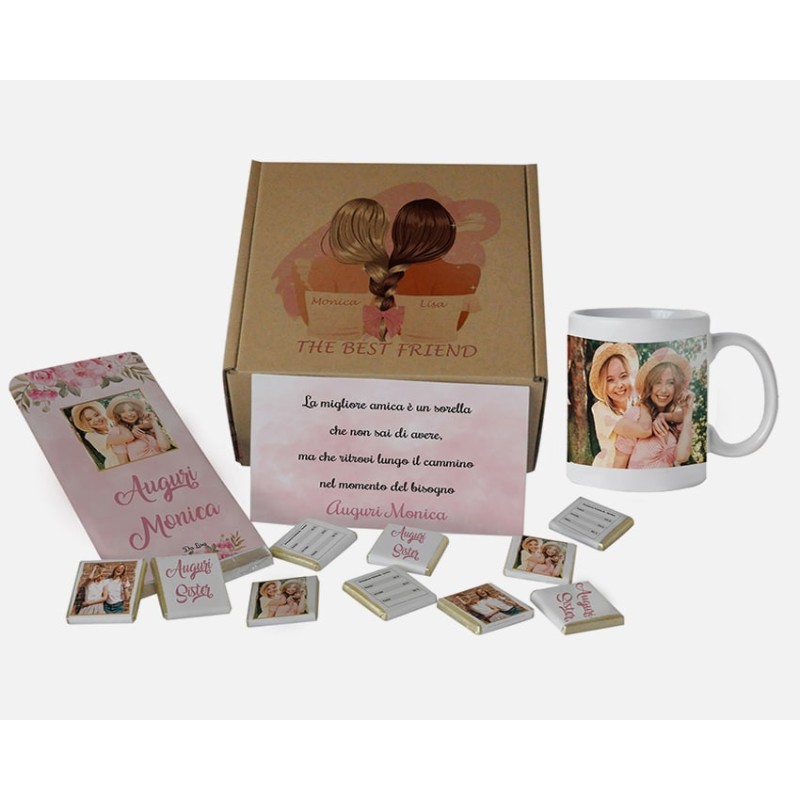 Gift box personalizzata per un' amica o una sorella